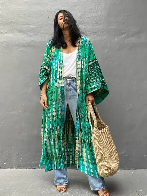 Beach dress - Kimono Pareo