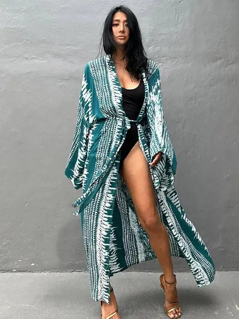 Beach dress - Kimono Pareo