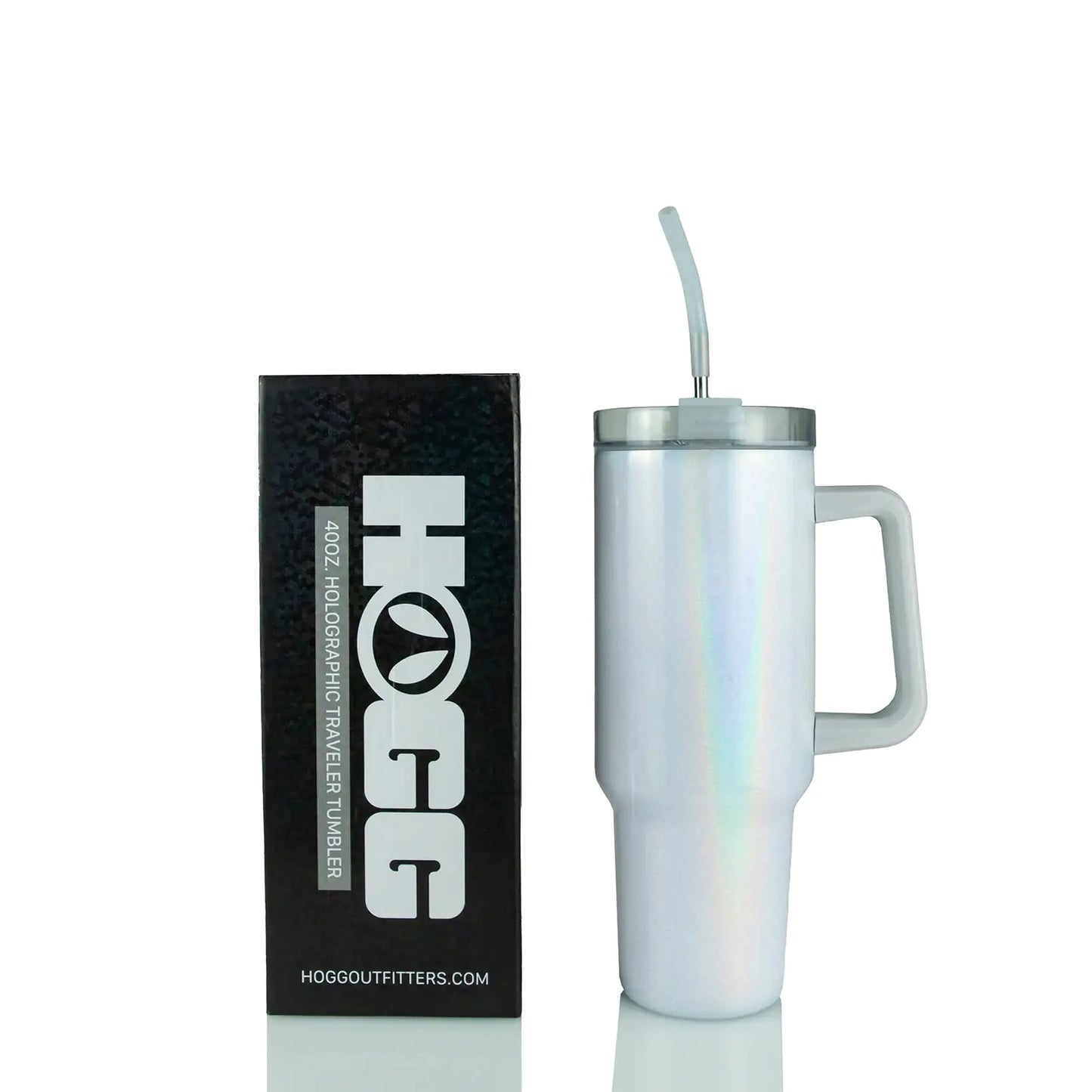 40oz SUBLIMATABLE HOLOGRAPHIC TRAVELER TUMBLER