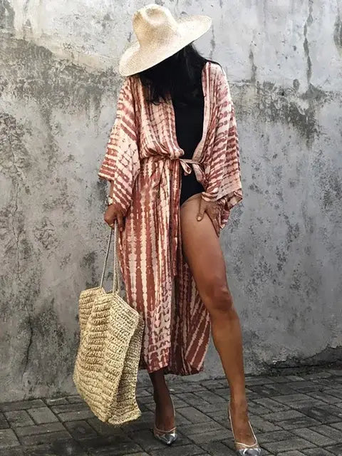 Beach dress - Kimono Pareo