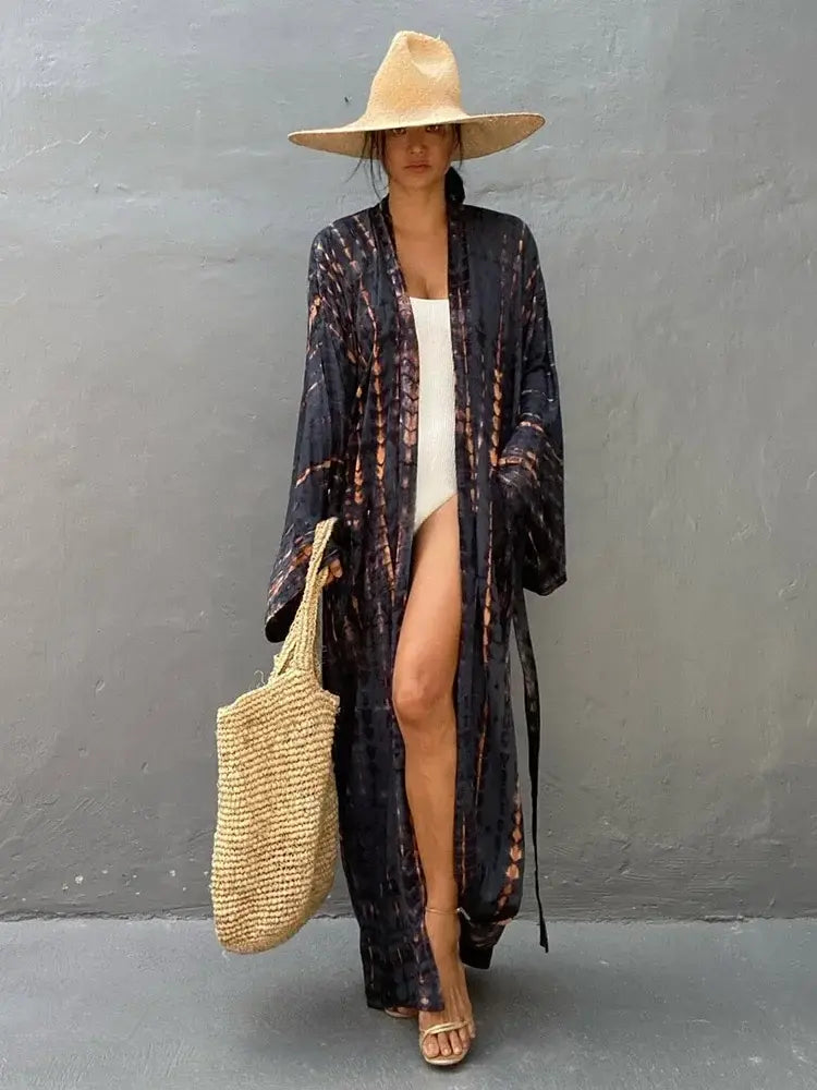 Beach dress - Kimono Pareo